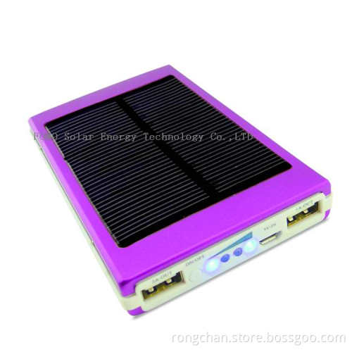 Portable solar mobile power P10000 10000/12000mAh